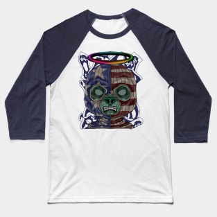 fashion Sloth street art Baseball T-Shirt